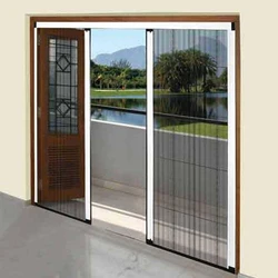Barrier Mesh Door