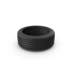 Radial Black Tire
