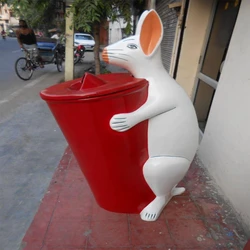 Animal Shape Dustbine