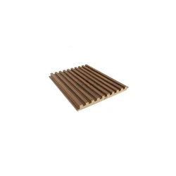 Cocoa MDF Fluted Panel