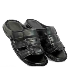 Standard Quality Best Leather Slippers Men's Wide Collection
