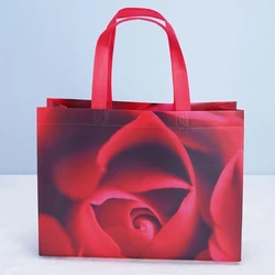 Printed Laminated Non Woven Bag, Reusable, attractive
