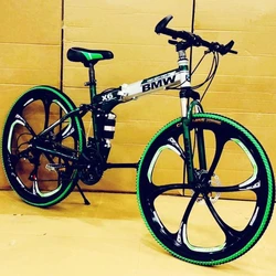 Bmw Cycle Gear, Foldable, 21 speed and 6 spoke