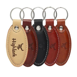 Multishape Leather Keychains