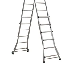Telescopic Wheeled Ladder