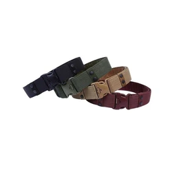 Designer Canvas Webbing Belt