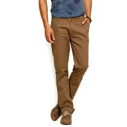 Brown Cotton Trousers