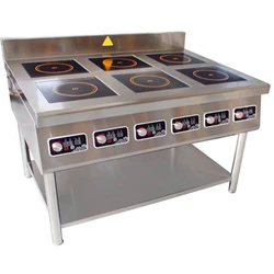 Commercial induction cooktop