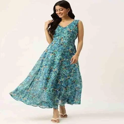Best Price Multicolor Stylish Maxi Gown Designs Dress