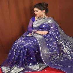 Jamdani Silk Saree