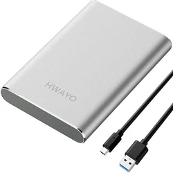 Siver External Hard Disk