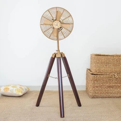 Pedestal Antique Fan