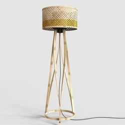 Bamboo Floor Lamp