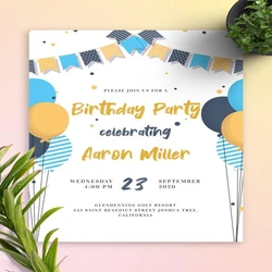 Party Invitation Card