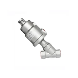 Pneumatic Angle Seat Valve