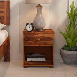 Wooden Bedside Table