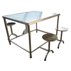 Stainless Steel Canteen Table
