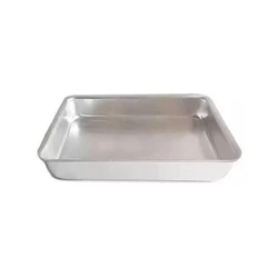 Silver Aluminium Tray