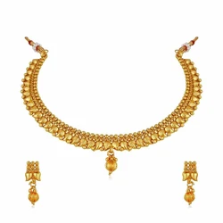 Gold Artificial Necklace Set