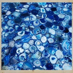 Blue Agate Stone Slab