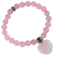 Crystal Healing Rose Bracelet