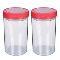 Transparent Plastic Jar