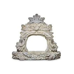 Stone Carving Fireplace