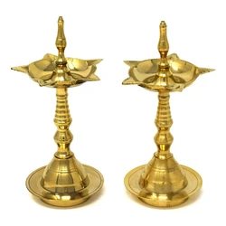Brass Pooja Lamps