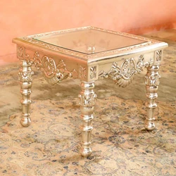 Designer Silver Table