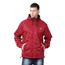 Reversible Rainwear Online Adjustable Hood Rain Jacket