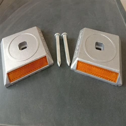 Aluminium Silver Road Stud 