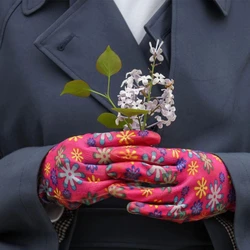 Printed Polyester Gloves