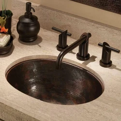 Ovel Copper Sink