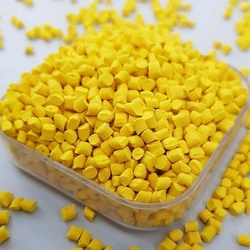 Yellow Plastic Granules