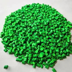 Green Plastic Granules