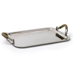 Silver Rope Tray