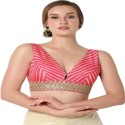 V Neck Sleeveless Blouse