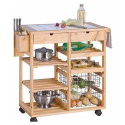 Wooden Kitchen Trolley, Nc painting exterior coatings