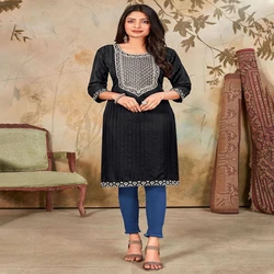 Embroidered Casual Kurti