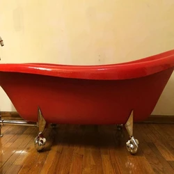 Red Claw Iron Bathtub
