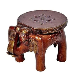 Brown Elephant Stool