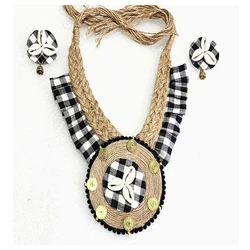 Cloth Necklace Set