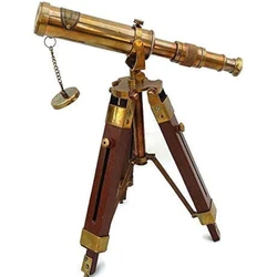 Decorative Brass Telescope