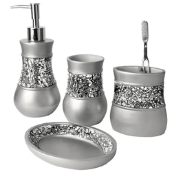 Silver Bathrooms Accessories