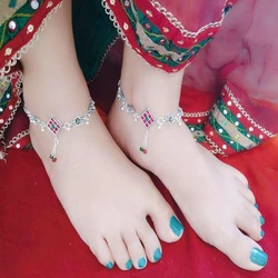 Silver Plated Ankle Payal