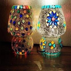 Mosaic Electric Lamp