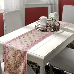 Jaipuri Cotton Table Runner