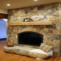 Stone Natural Fireplace