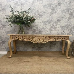 Carved Console Table