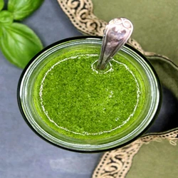 Blended Basil Oil